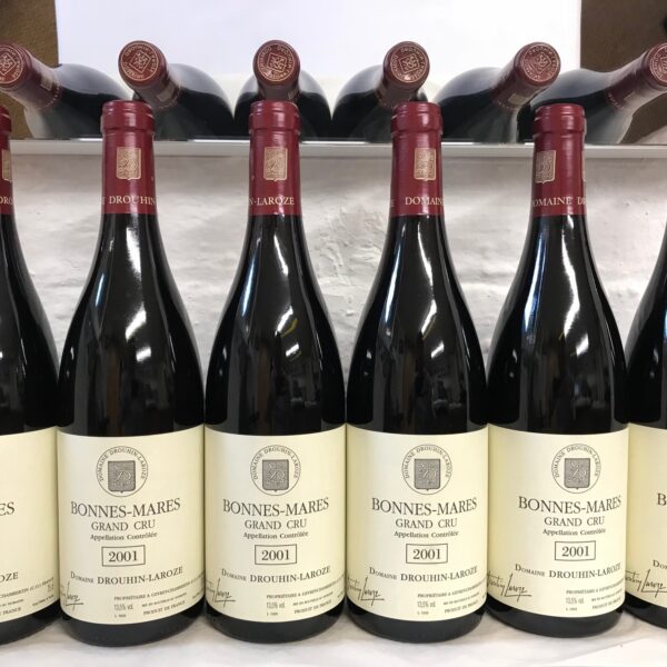 2001 Bonnes Mares Grand Cru Domaine Drouhin Laroze 6 btls A030818 C1433
