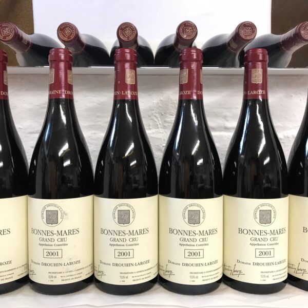 2001 Bonnes Mares Grand Cru Domaine Drouhin Laroze 6 btls B030818 C1433