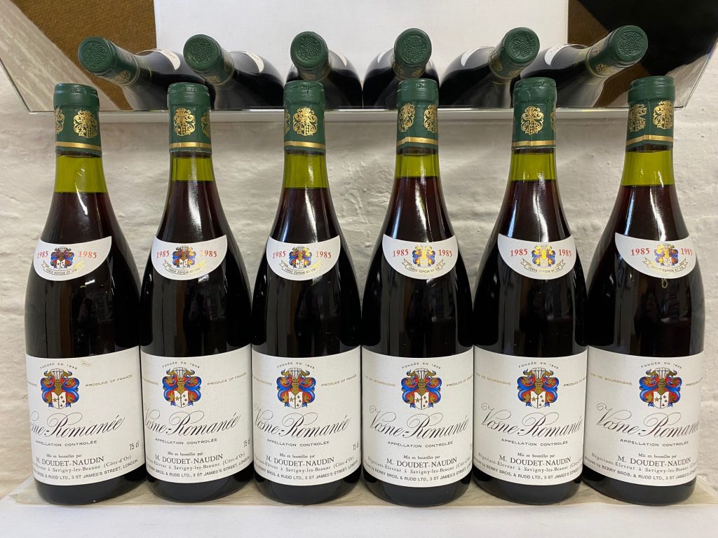 1985 Vosne Romanee Doudet Naudin 6 btls A171121