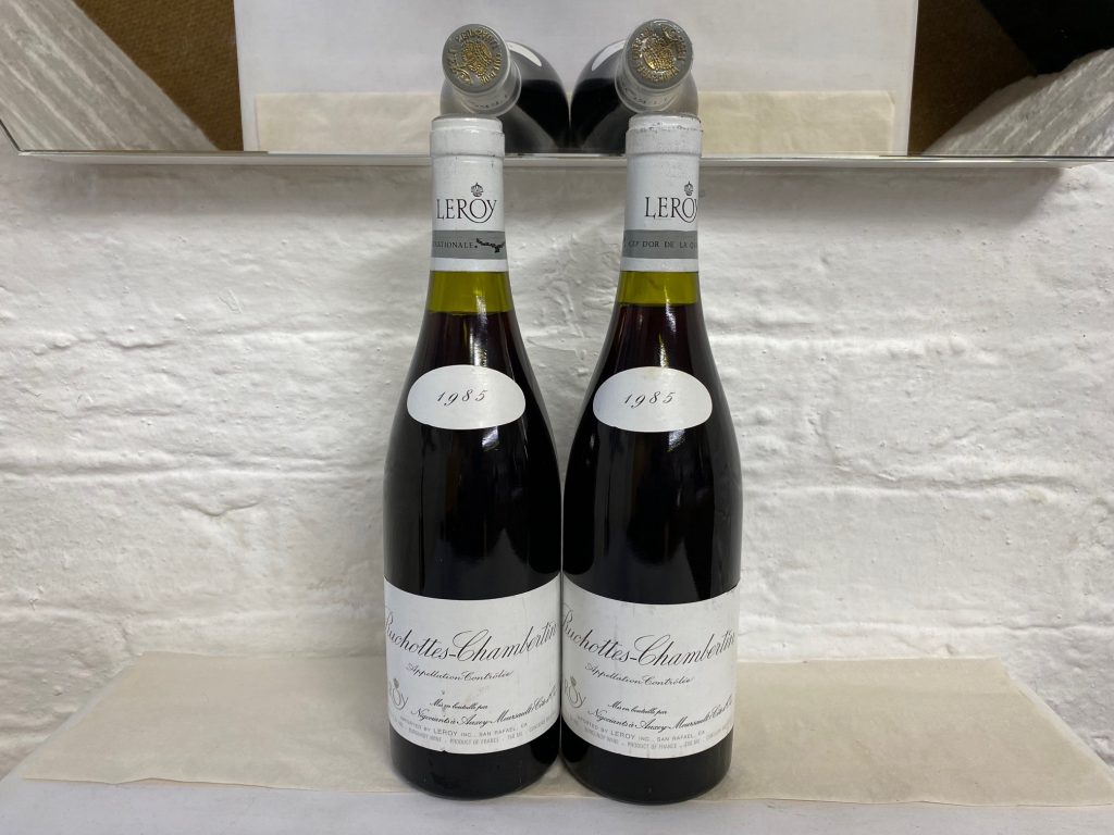 1985 Ruchottes Chambertin Maison Leroy 2 btls 091221