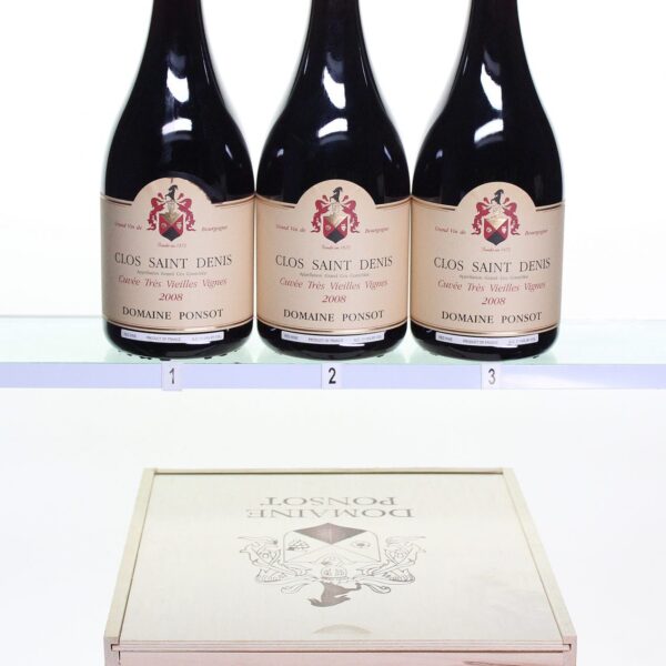2008 Clos Saint Denis Tres Vielles Vignes Ponsot OWC IB 3 Magnums 310122 scaled