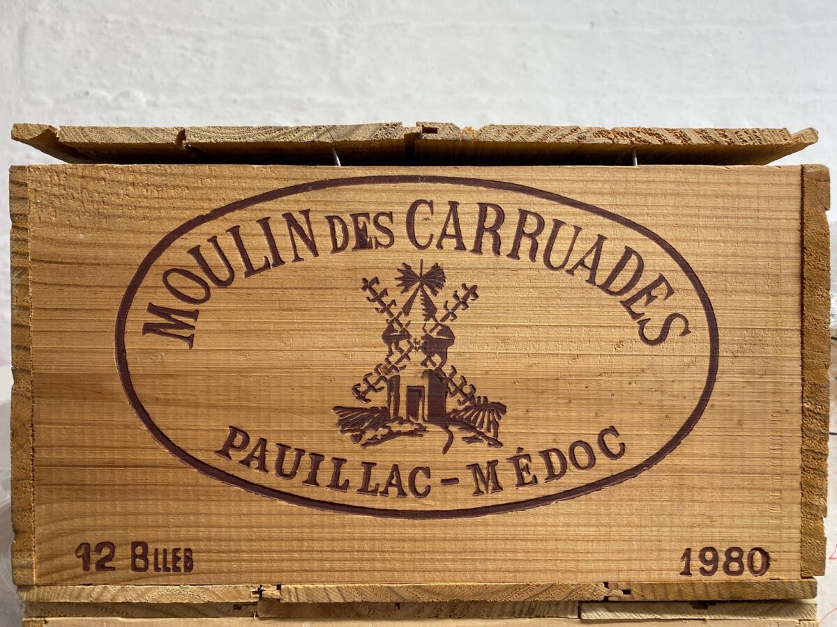 1980 Carruades de Lafite Moulin des Carruades OWC 030822