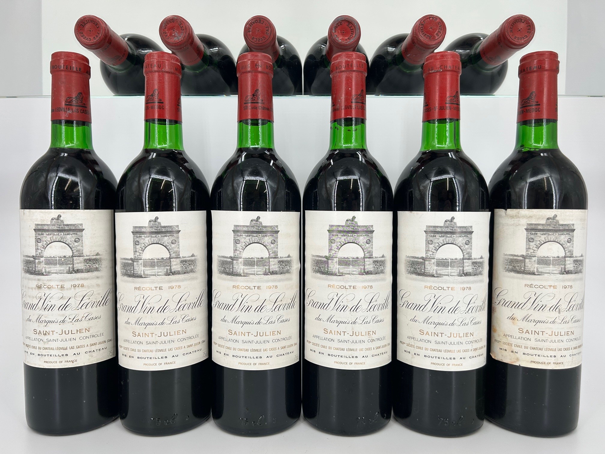1978 Leoville Lascases 6 btls 041125 1978 Chateau Leoville Lascases - Image 1