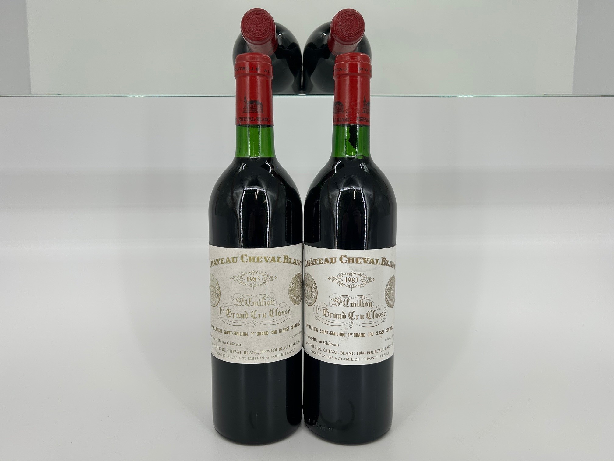 1983 Cheval Blanc 2 btls 130326 1983 Chateau Cheval Blanc - Image 1