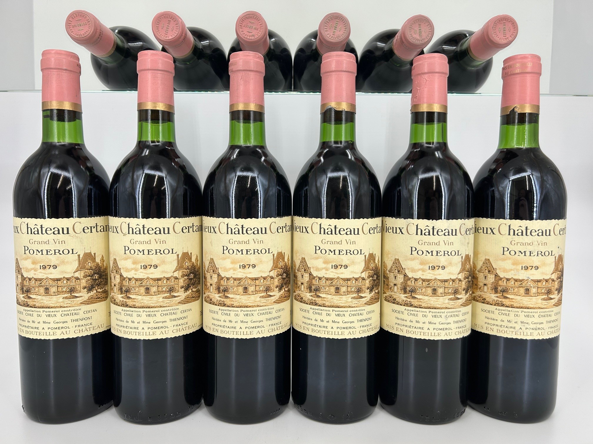 1979 Vieux Chateau Certan 6 btls 151225 1979 Vieux Chateau Certan - Image 1
