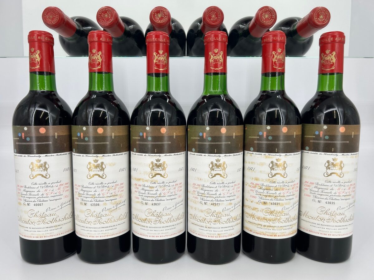 1971 Chateau Mouton Rothschild (OWC) - Image 2